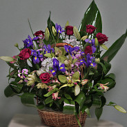 Basket of flowers 'Triumphant' buy with delivery