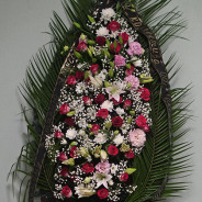 Funeral Wreath No. 101 height 170 cm buy with delivery