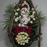 Funeral wreath №24 Height 170cm buy with delivery