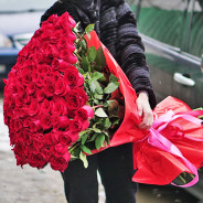 101 голландська троянда купити з доставкою