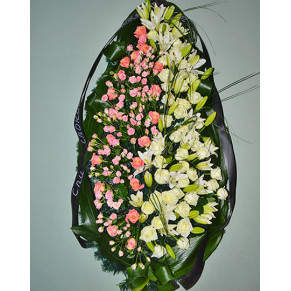 Funeral wreath No. 83 height 170 cm