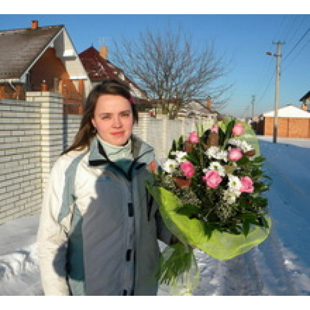 Каскадный букетик купить с доставкой