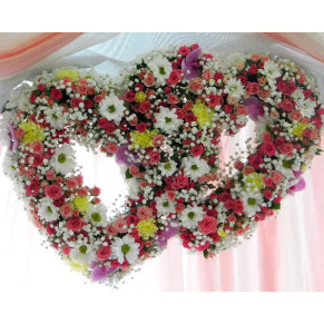 Composition in a heart shape No. 3